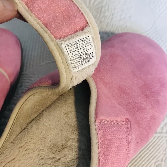 vionic pink slippers
